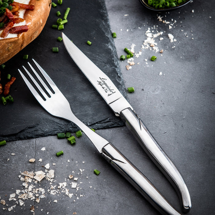Laguiole Style de Vie Luxury Line Steakmessenset 6 st.