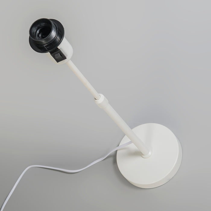 QAZQA Moderne tafellamp wit verstelbaar - Parte