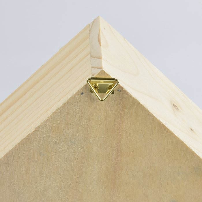 Orange85 Bijenhotel Insectenhotel Insectenhuis Bruin Hexagon 35x35x...