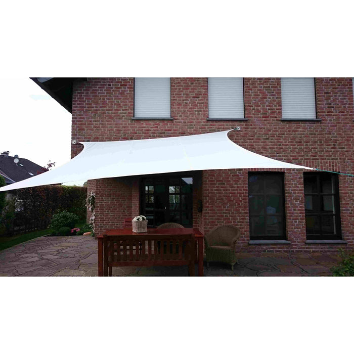 Nesling Dreamsail Waterproof Schaduwdoek Cream 400 x 400 cm