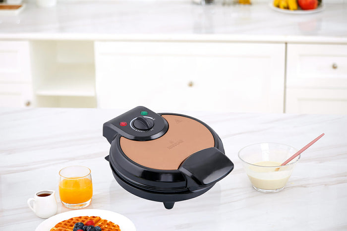 Buccan - Keukenmachine - Wafelijzer - 1200W - Roségoud