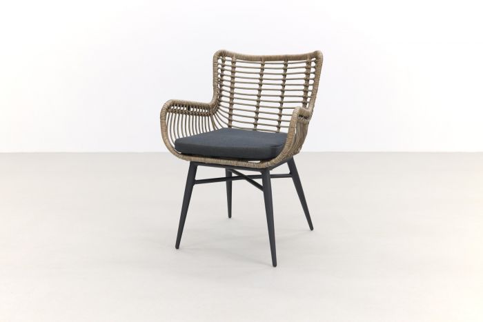 Jasmine natural | GI Edison 122 cm. - ronde tuinset