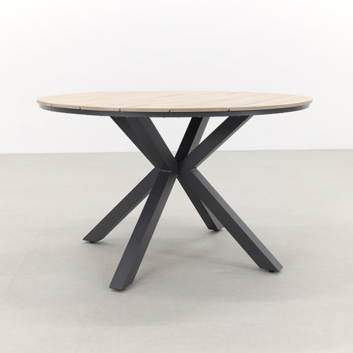 Jasmine natural | GI Edison 122 cm. - ronde tuinset