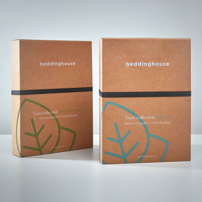 Beddinghouse Organic Basic Dekbedovertrek 200 x 200/220 cm - Donkergroen