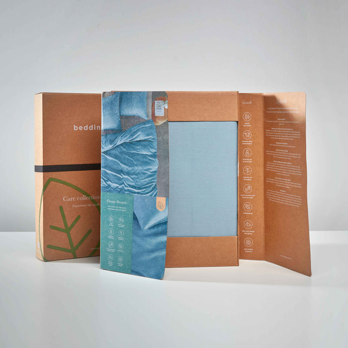 Beddinghouse Organic Basic Dekbedovertrek 200 x 200/220 cm - Donkergroen