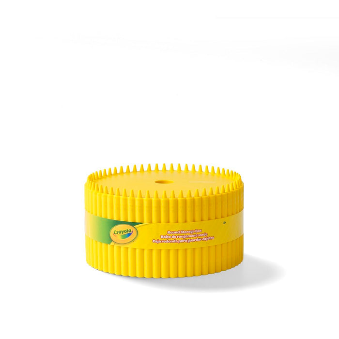 Crayola - Ronde Opbergdoos 2,5 liter, Geel - Polypropyleen - Crayola