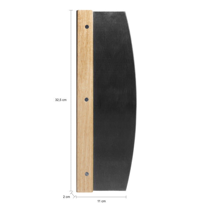 Krumble Pizzames met houten handvat