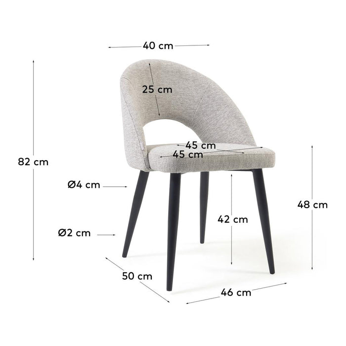 Kave Home Mael Eetkamerstoel