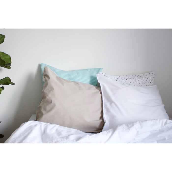 Van Morgen Smooth Plunge | Kussensloop | 61x71cm | Wit | Van Morgen