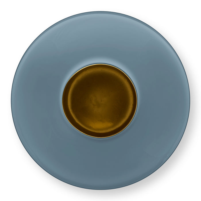 Pip Studio Metalen Vaas H 23 cm - Lichtblauw