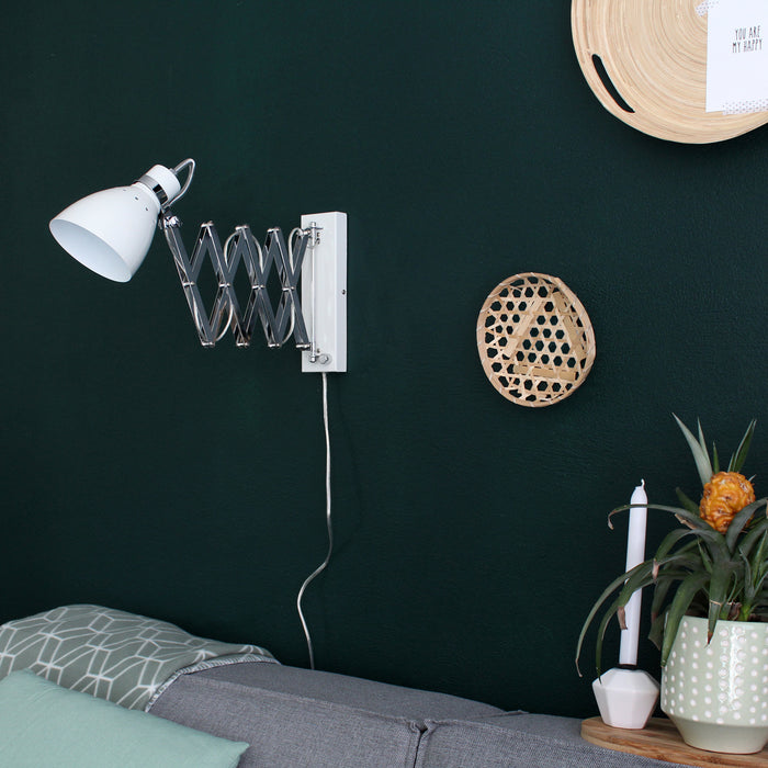 Steinhauer Wandlamp Spring Wit 6290W