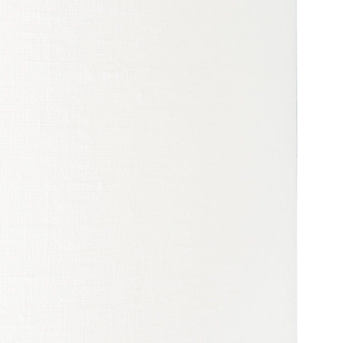 QAZQA Hanglamp staal met kap 35 cm wit verstelbaar 2-lichts - Blitz