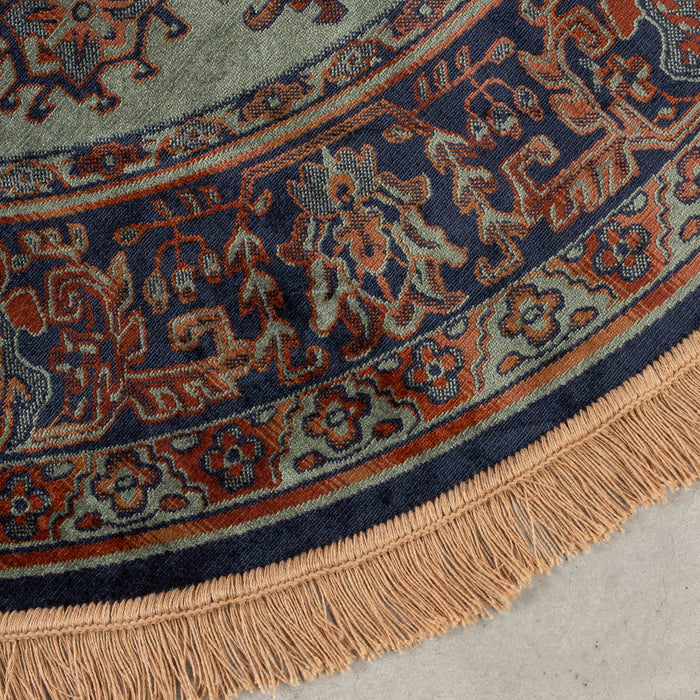 by fonQ Ezra Vloerkleed Ø 200 cm - Groen