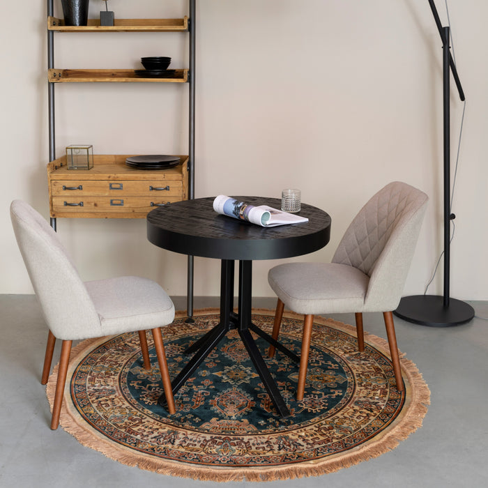 MOOS Ezra Vloerkleed Ø 160 cm - Bruin