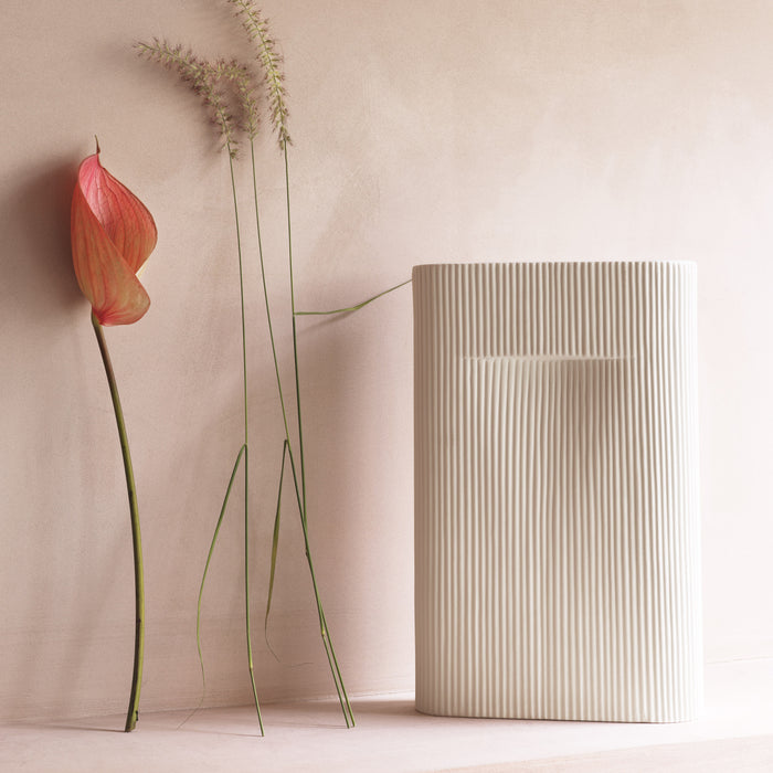 Muuto Ridge Vaas 50 cm - Wit