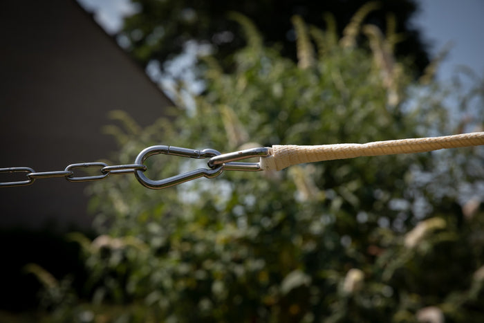 Nesling Coolfit Schaduwdoek Gebroken Wit 500 x 500 x 710 cm