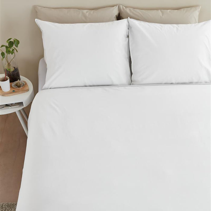 Beddinghouse Organic Basic Dekbedovertrek 200 x 200/220 cm - Wit