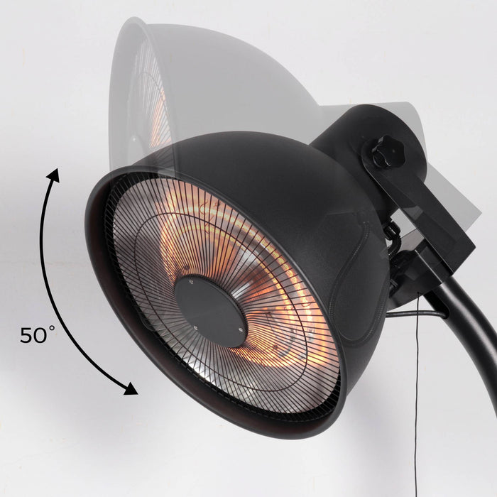 sweeek - Staande terrasverwarmer halogeen 2000W