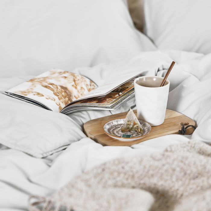 Beddinghouse Organic Basic Dekbedovertrek 240 x 200/220 cm - Wit