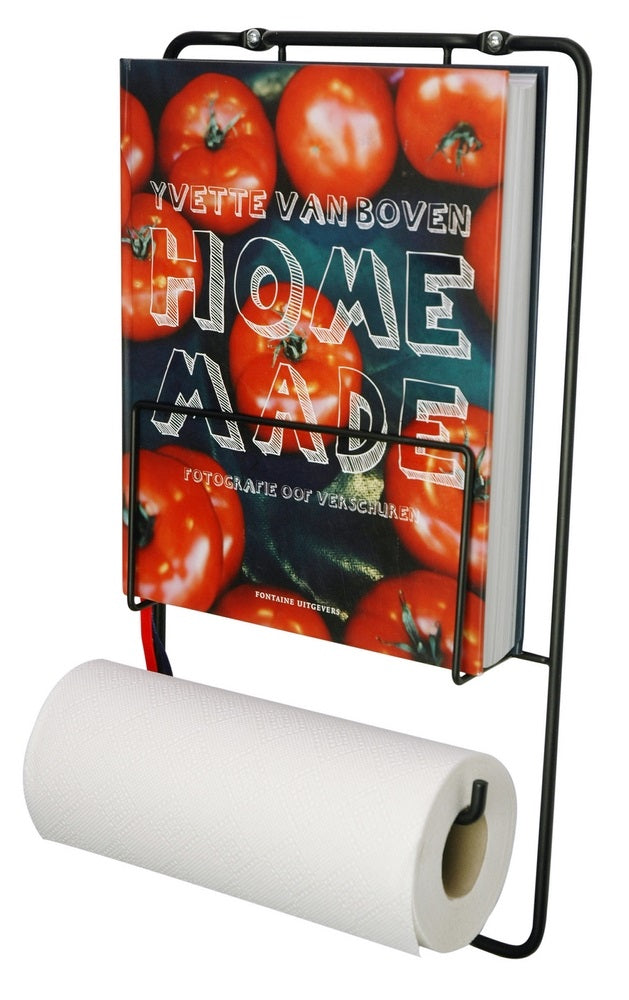 Puhlmann Kookboekrek en Keukenrolhouder