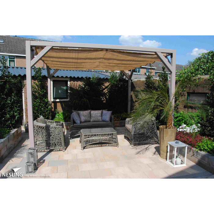 Nesling Harmonica Schaduwdoek Zand 290 x 300 cm