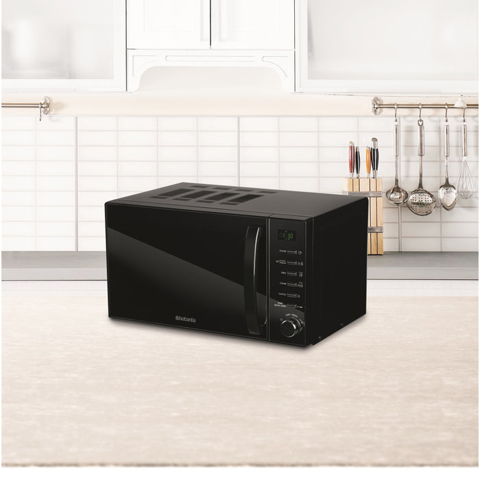 Brabantia BBEK1145DG Combi-Magnetron - Grillfunctie - 700 W - Zwart