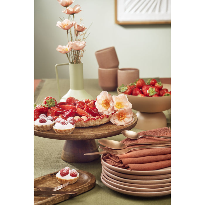 Mica Decorations Celia Schaal - H11,5 x Ø20,5 cm - Lichtbruin