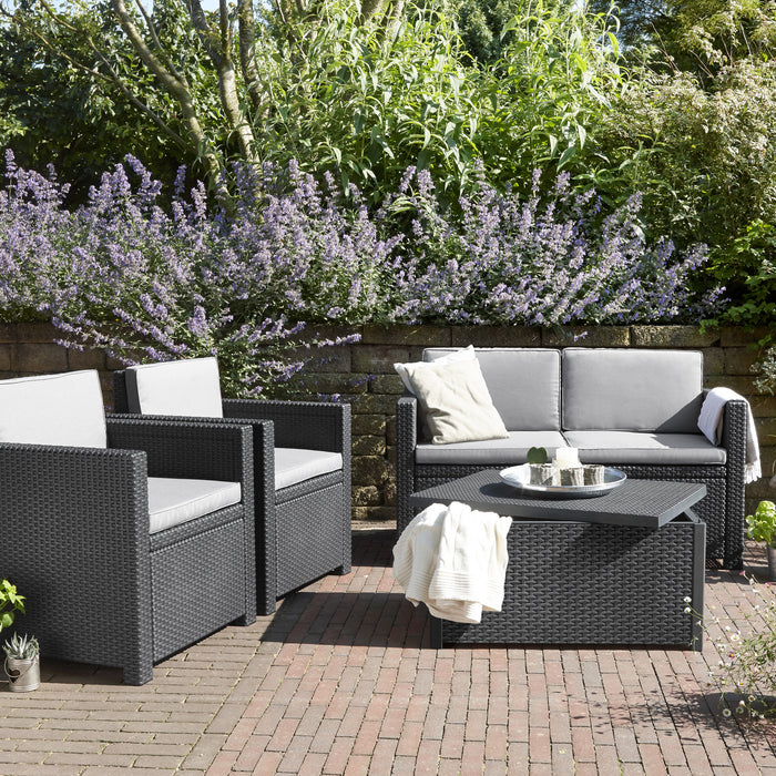 Allibert Monaco Loungeset met kussenbox