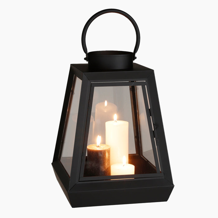 Mica Decorations Lantaarn L30 x B30 x H40,5 cm Zwart