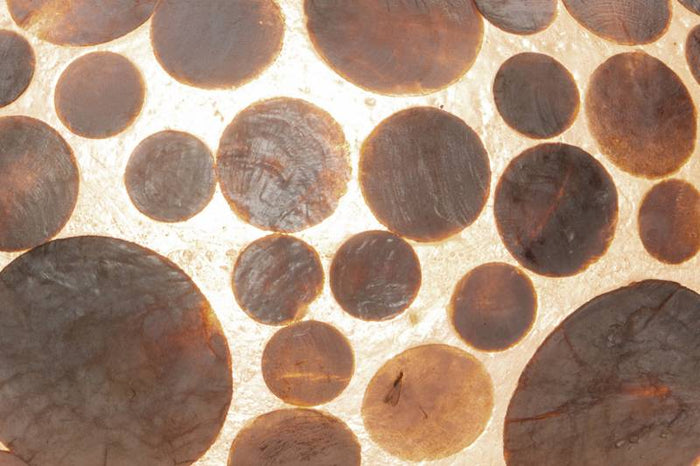 villaflor Hanglamp Coin Gold 60cm ufo