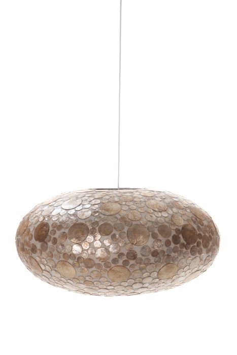 villaflor Hanglamp Coin Gold 60cm ufo