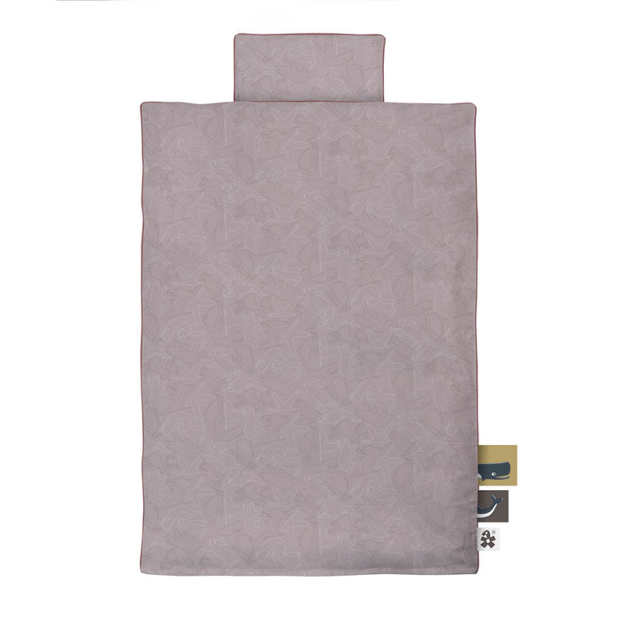 Sebra Dekbedovertrekset ledikant - 100x140cm - arctic