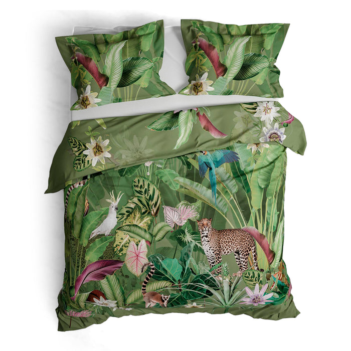 Heckett & Lane Safan Dekbedovertrek 200TC x 220 cm