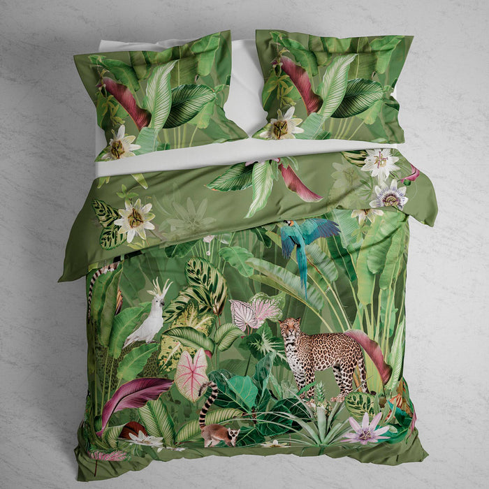 Heckett & Lane Safan Dekbedovertrek 200TC x 220 cm