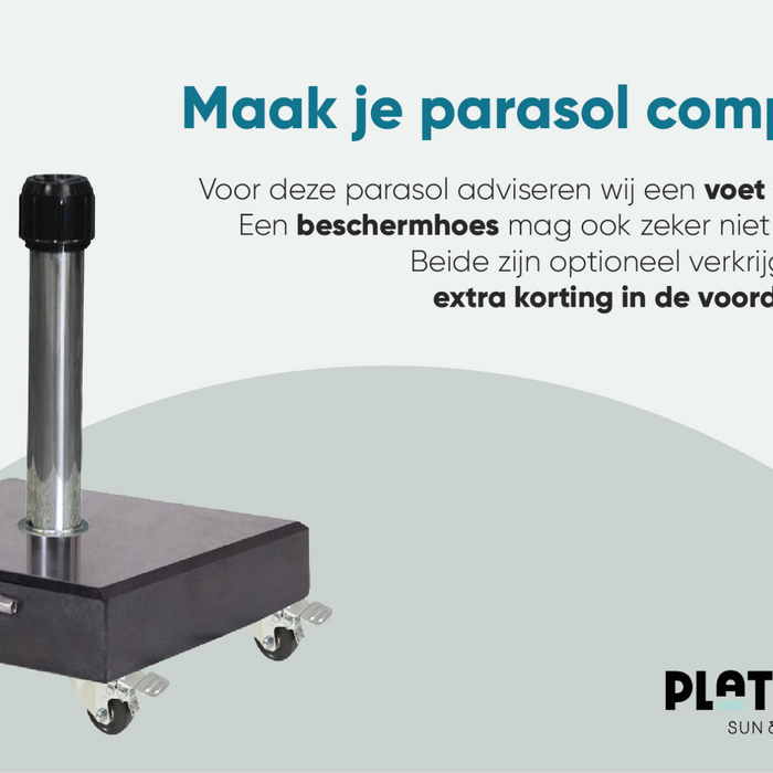 Platinum Riva parasol 3 m. Olive