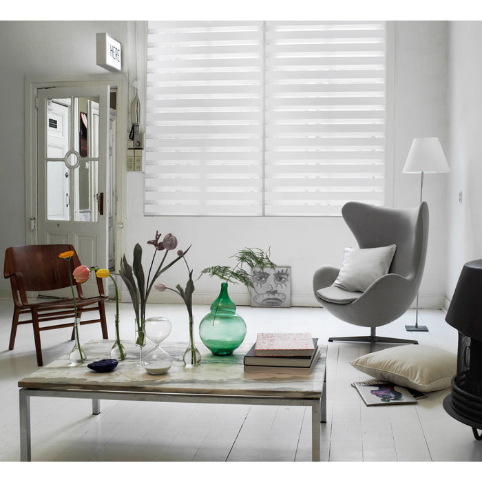 Rollit Noah Duo Rolgordijn Wit