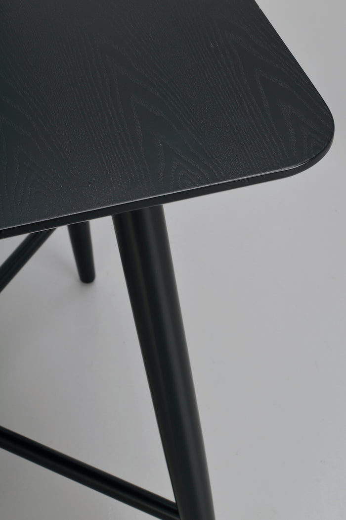 Rowico Lotta Bartafel Vierkant - L90 X B90 X H91 Cm - Zwart