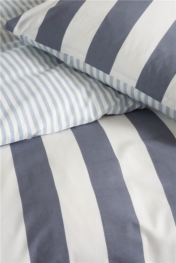 Walra - Dekbedovertrek Classic Stripe - 240x220 - Blauw