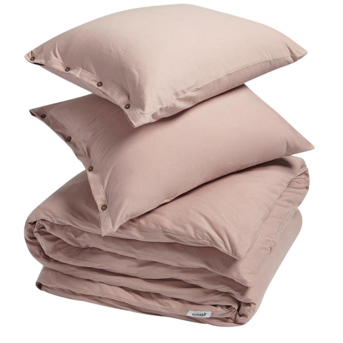 Yumeko overtrekset jersey vintage rose 200x220 + 2|60x70