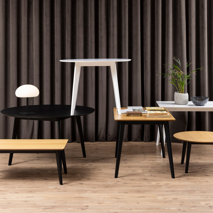 by fonQ basic Crow Eettafel - Ø 140 cm - Zwart