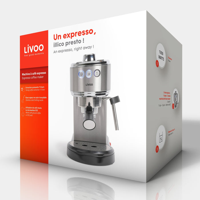 Livoo Espressomachine Dod186