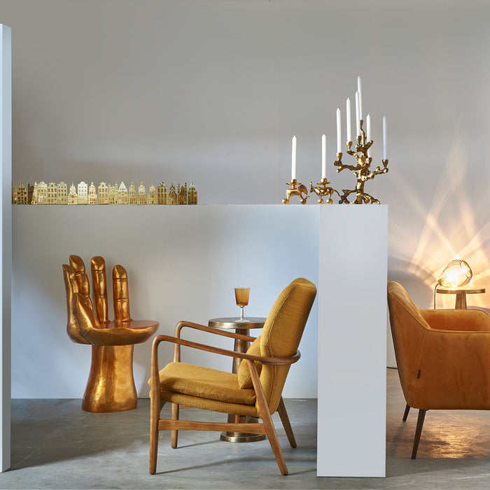 POLSPOTTEN Canal Houses Waxinelichthouder Set van 3