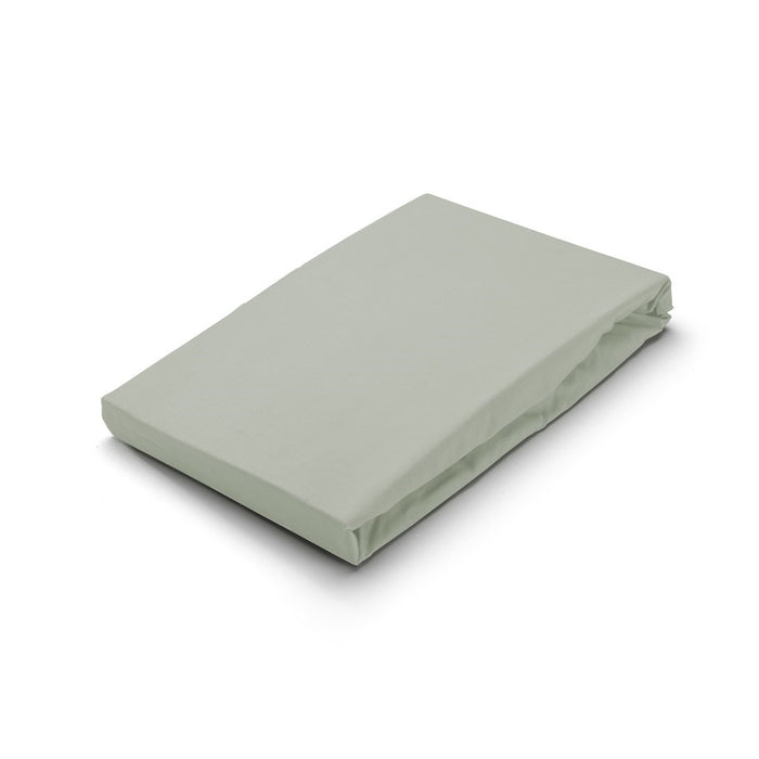 Byrklund - Hoeslaken - 100% katoen - 140x200 - Grijsgroen