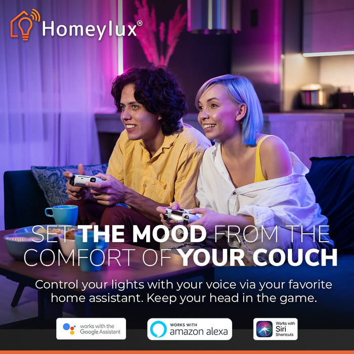 V-Tac 3x GU10 Smart LED lamp 110° WiFi + Bluetooth RGBWW