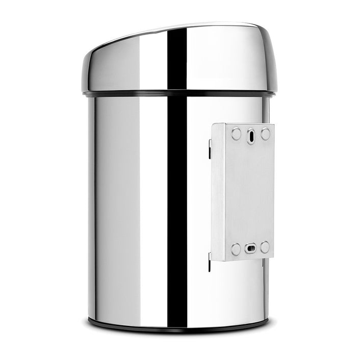 Brabantia Touch Bin Wandafvalemmer 3 Liter Glans