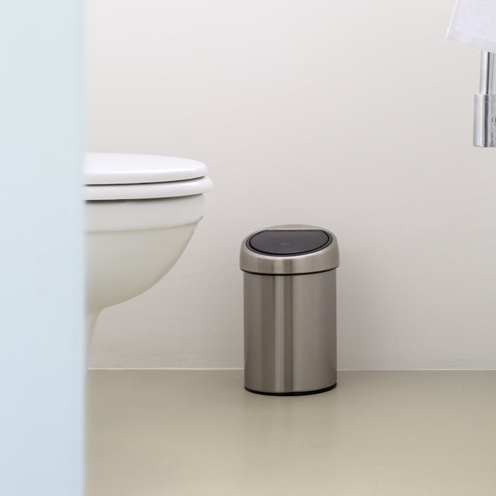 Brabantia Touch Bin Wandafvalemmer 3 Liter Mat