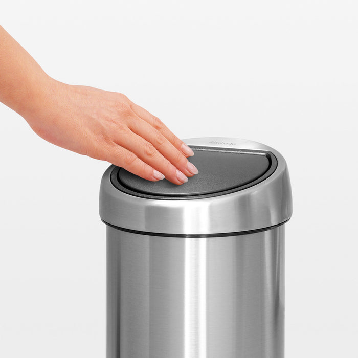 Brabantia Touch Bin Wandafvalemmer 3 Liter Vingerafdrukvrij