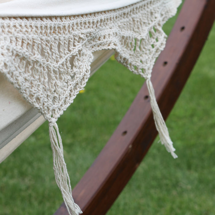 Vivere Double Cotton Hangmat met Standaard