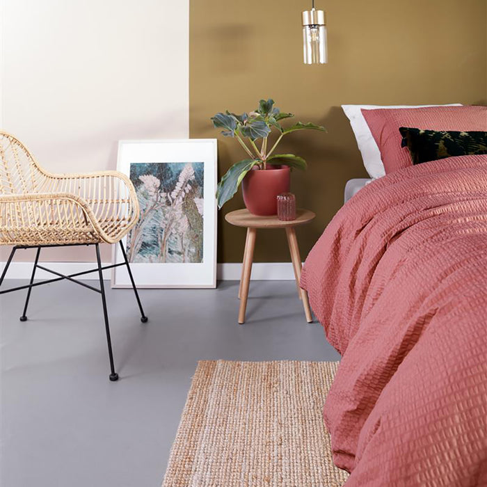 Beddinghouse Wave Dekbedovertrek 240 x 200/220 cm - Roze