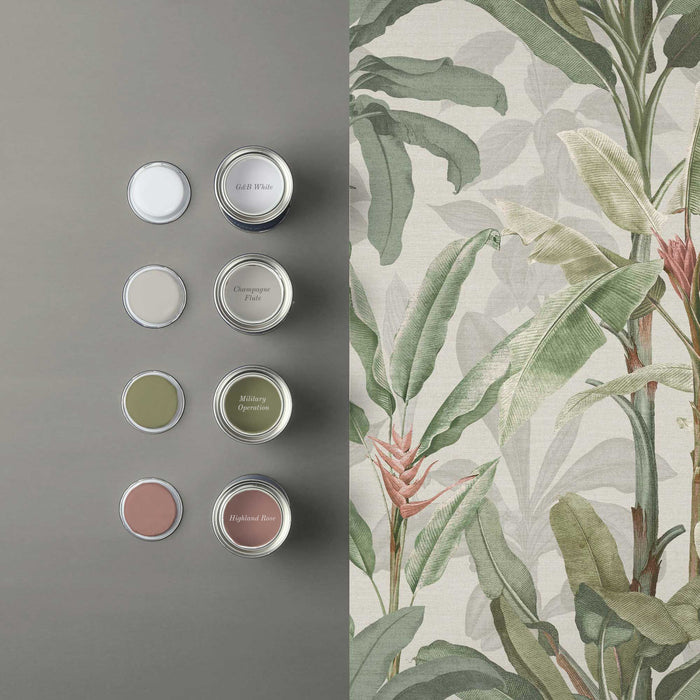 Graham & Brown - Vliesbehang - Borneo Powder - 10mx52cm